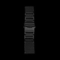 Milanaise SHARK MESH schwarz Uhrenarmband