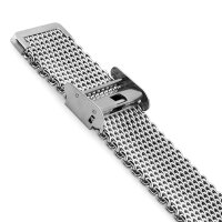 Milanaise Uhrarmband Edelstahl Mesh 18mm 20mm 22mm 24mm...