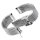 Milanaise Uhrarmband Edelstahl Mesh 18mm 20mm 22mm 24mm Silber/Schwarz/Gold/Roségold Armband Uhr Ersatz Band extra Dick 3mm
