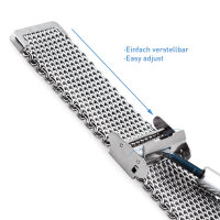 Milanaise Ø 24mm Matt gebürstet
