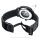 Milanaise Mesh Uhrenarmband 24mm  - Schweres Geflecht & Glieder - IP BLACK schwarz