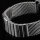 Milanaise Mesh Uhrenarmband 24mm - Schweres Geflecht & Glieder poliert