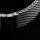 Milanaise Mesh Uhrenarmband - Geflecht & Glieder poliert 24mm